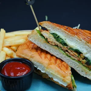 Grilled Chicken Mediterranean Sandwich