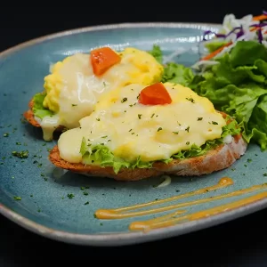 Scrambled Egg Grilled Cheese