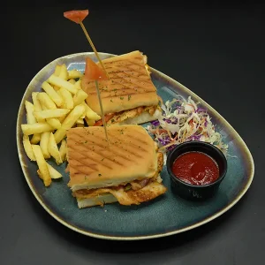 Grilled Chicken Cheese Panini